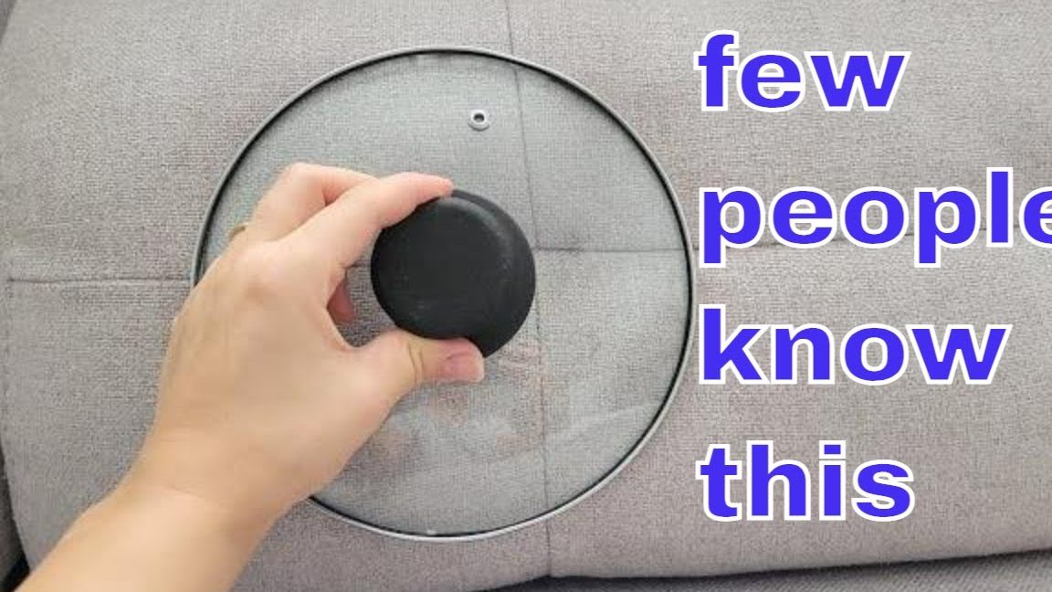 How to Clean Couch With Pot Lid Cleaning Basic