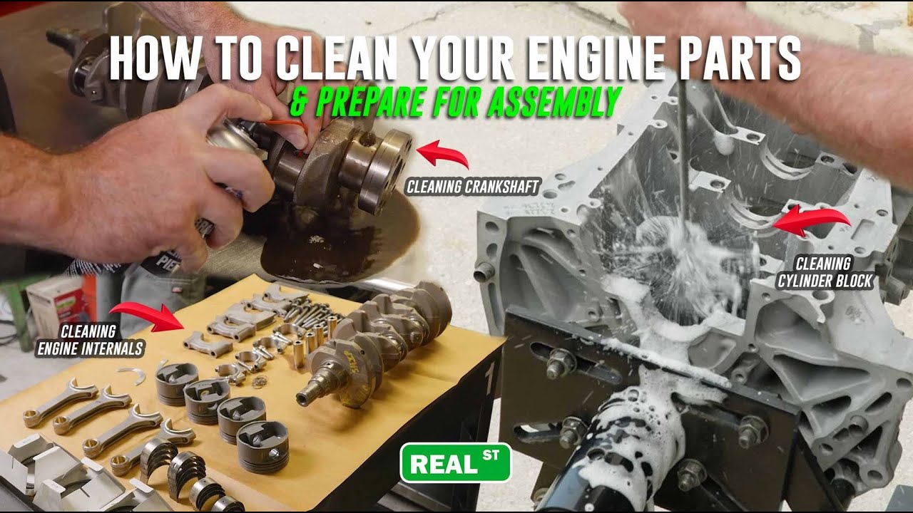 How to Clean Engine Block - Cleaning Basic