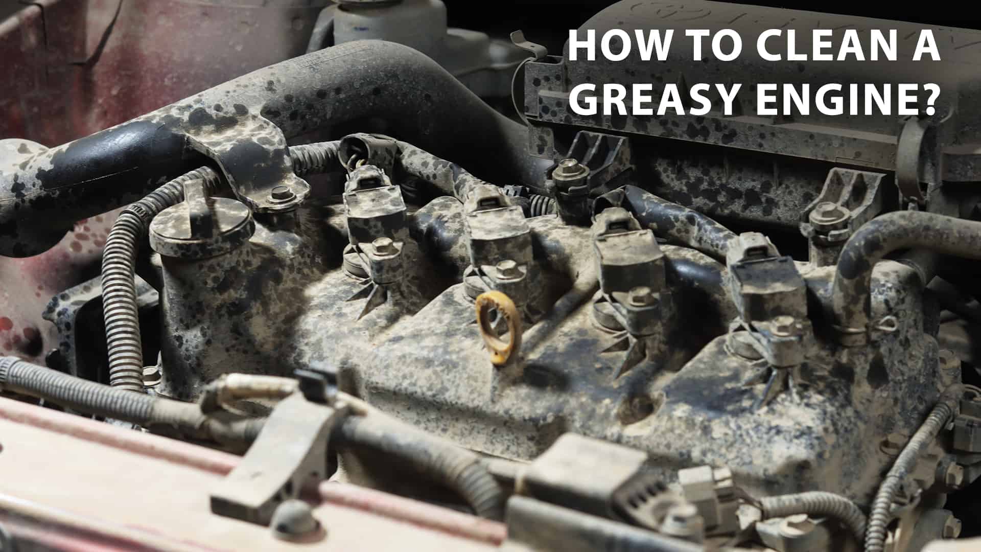 How to Clean Oil off Engine - Cleaning Basic