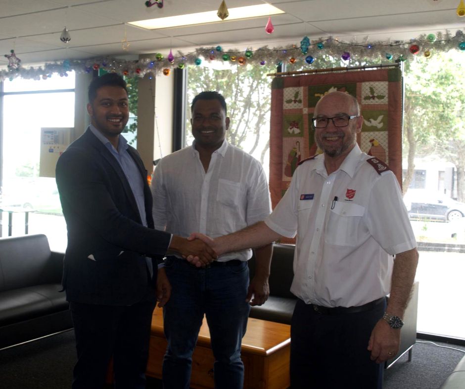 Clean organised Clothing Donation for Salvation Army