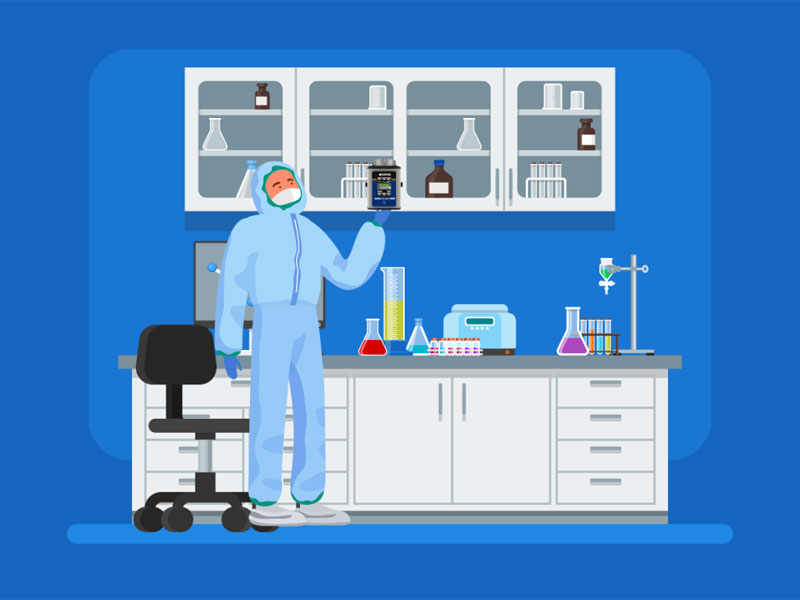 How do cleanroom active air samplers work?