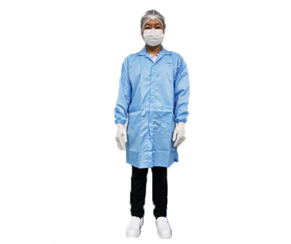 ESD Cleanroom Smock (Blue) Cleanstat Malaysia / Singapore