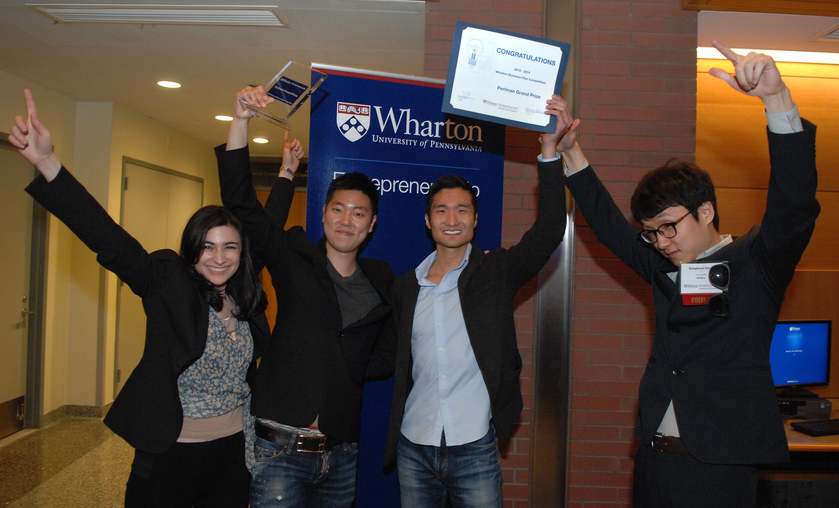 UPenn’s Wharton School Awards 30K to Slidejoy for 2014 Wharton