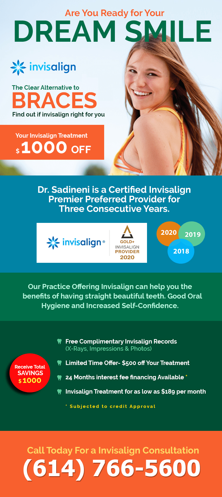 Invisalign Offer Affordable Invisalign Dentist Dublin OH