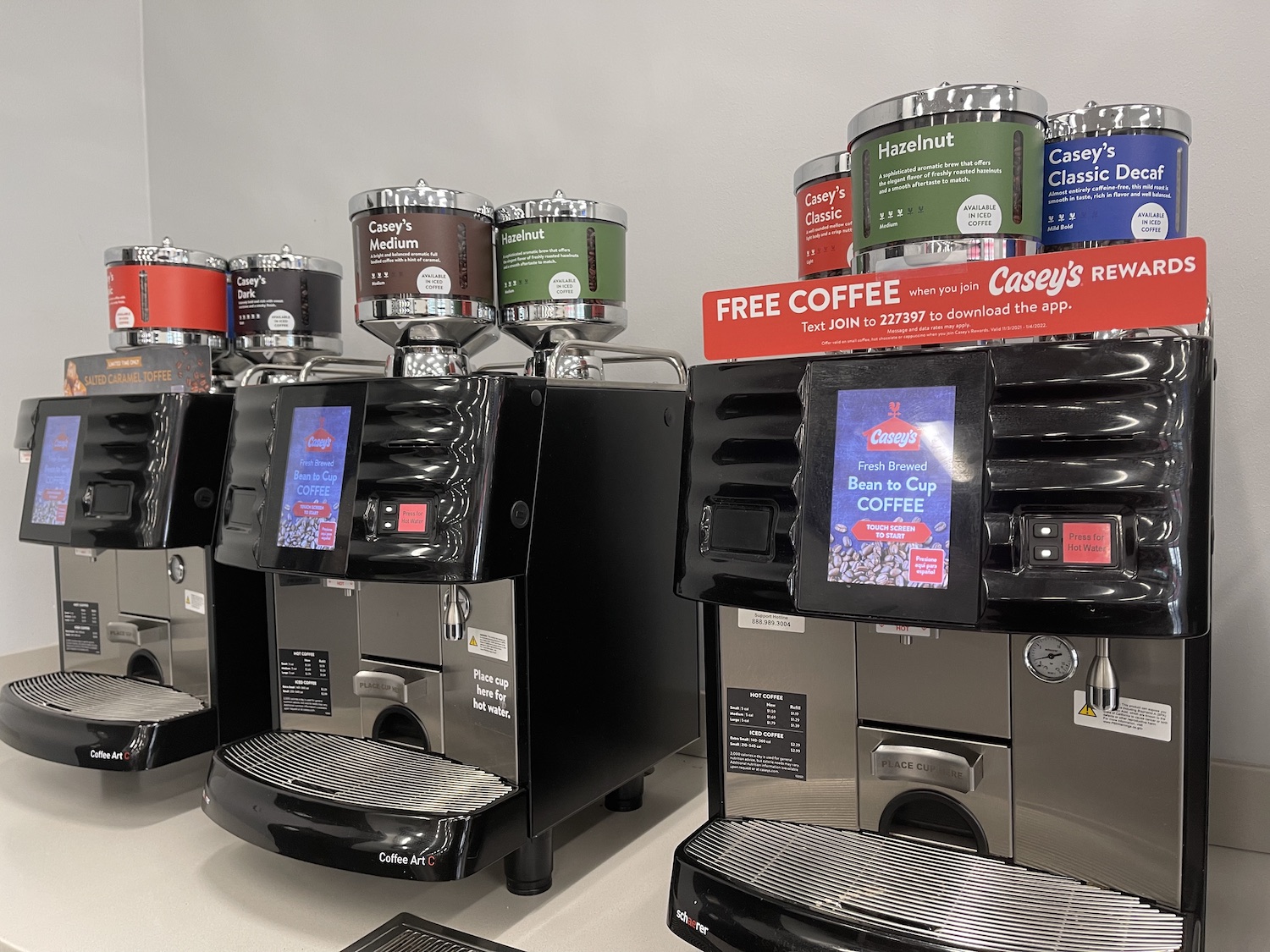 Casey's General Store has the best 'gas station coffee'