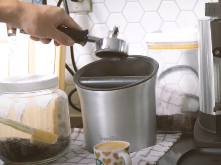 What's the point of an espresso knock box?