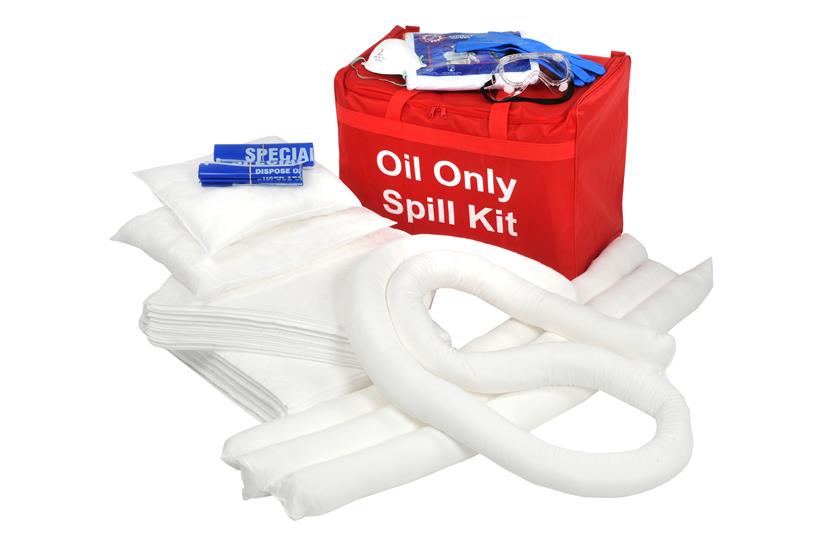 88 Ltr Oil Spill Kit Bag Clear Spill