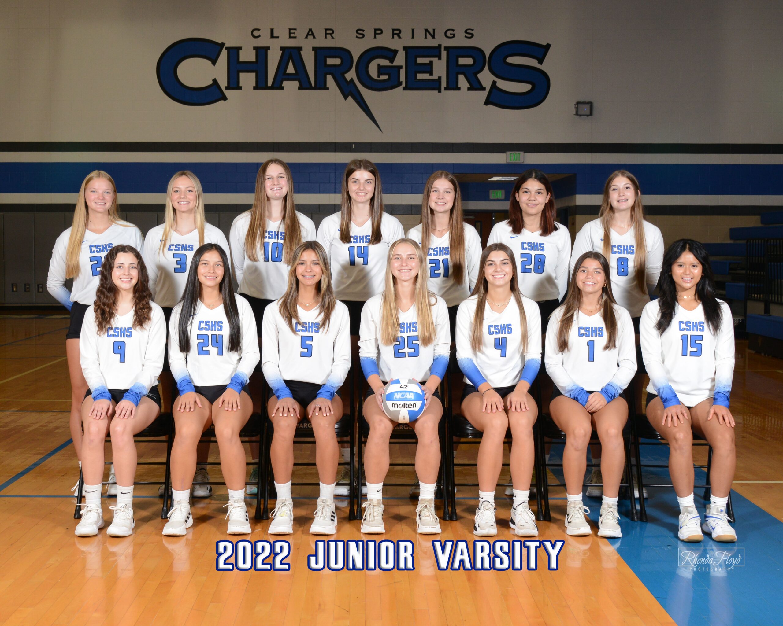 JV Roster Clear Springs Volleyball