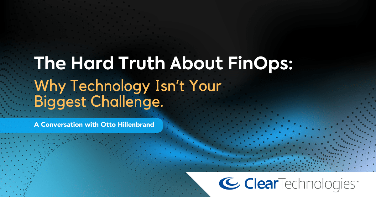 The Hard Truth About FinOps Why Technology Isn't Your Biggest