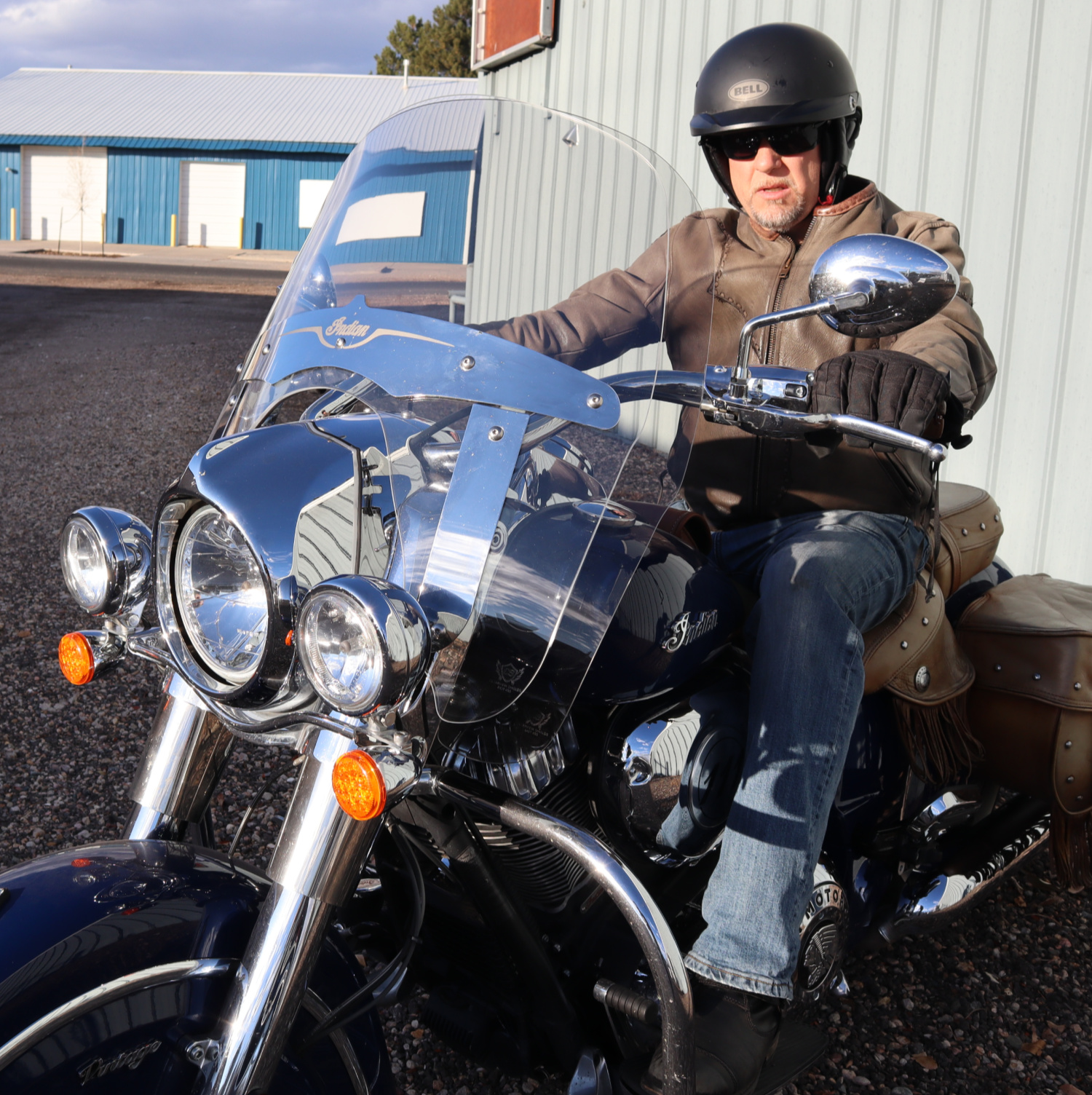 The Best Cruiser motorcycle windshield. Clearview Shields