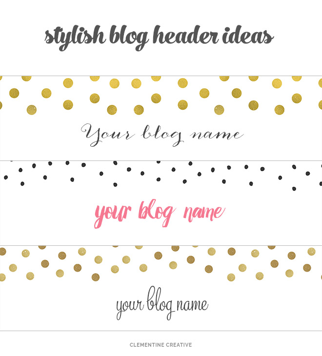 Free Creative Blog Headers to Download