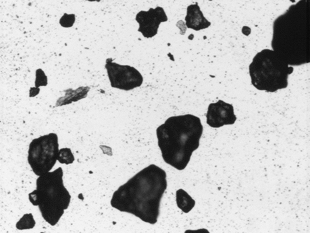 Sand particle characterization Clemex