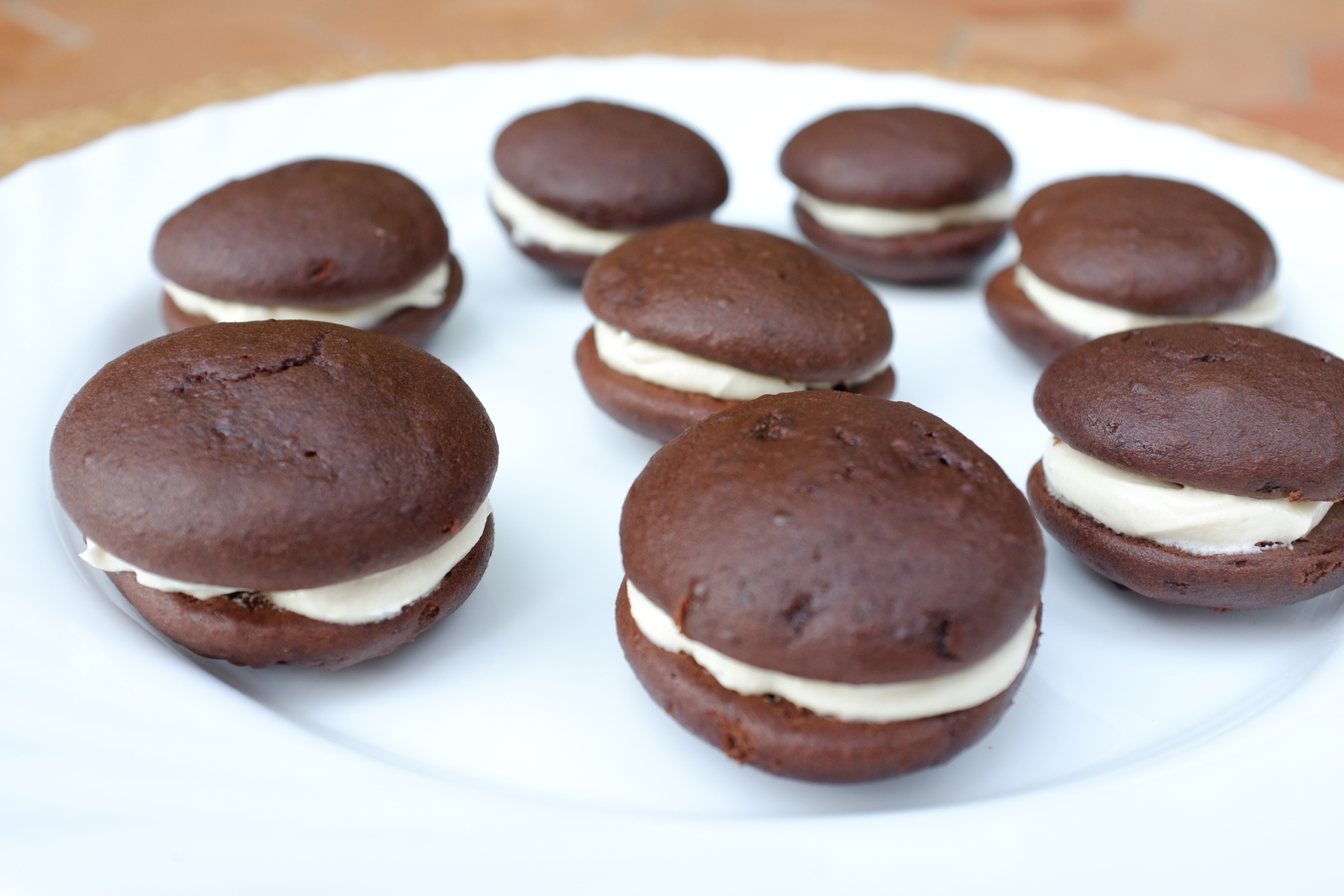 recette sans gluten de biscuit whoopie au chocolat