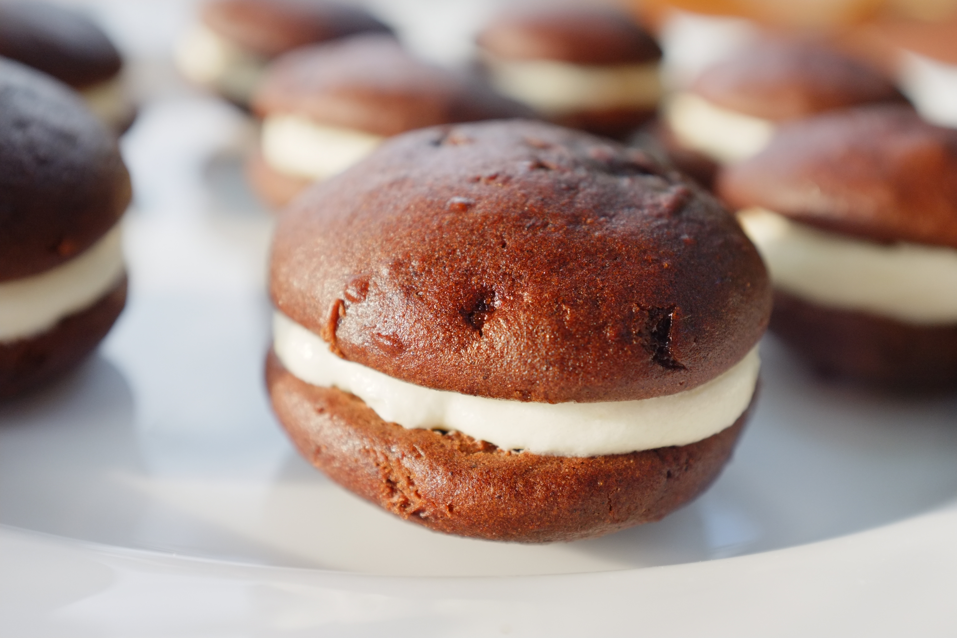 recette sans gluten de biscuit whoopie au chocolat