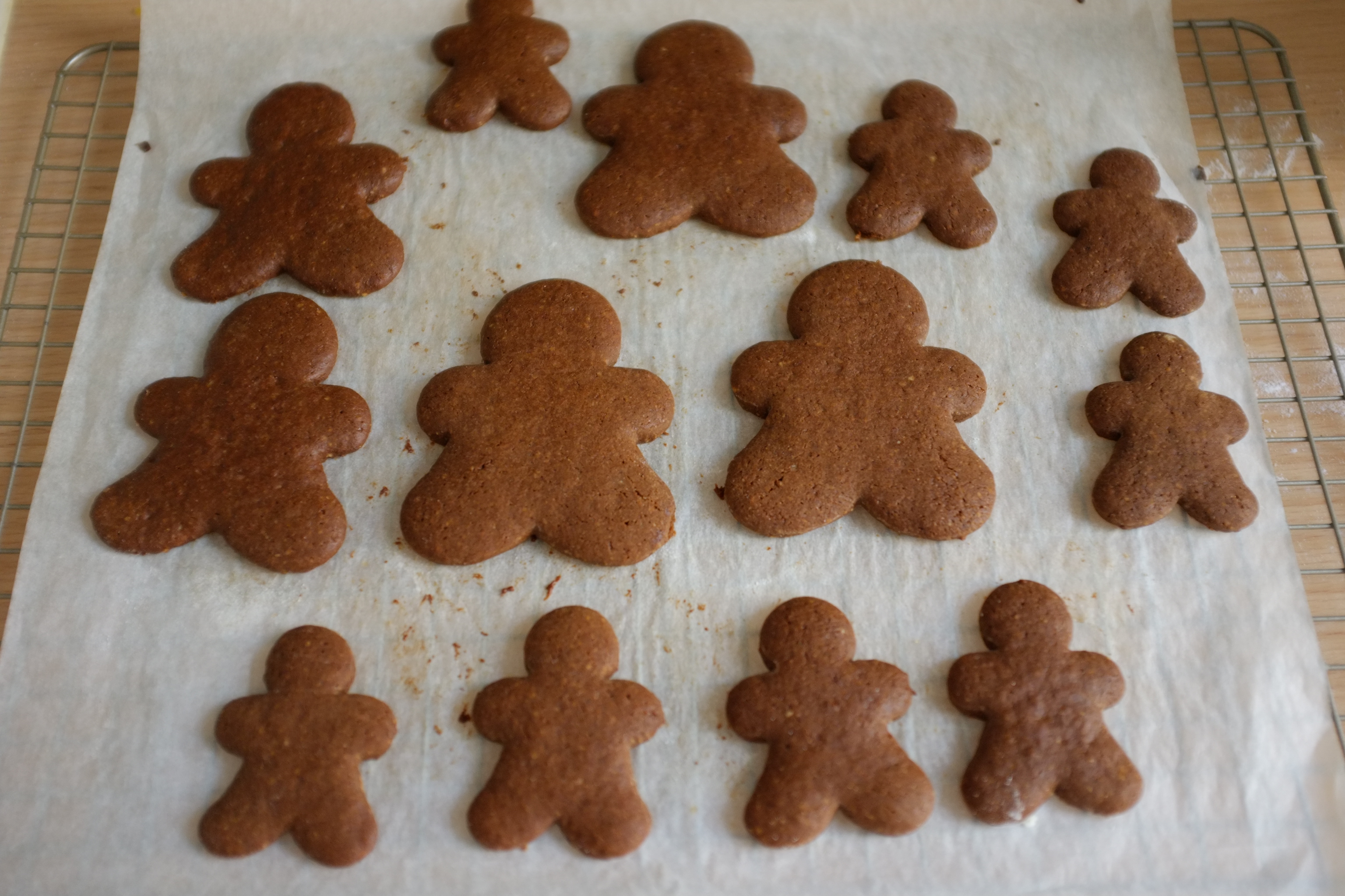 recette sans gluten de biscuit bonhomme pain d'épice Clem sans Gluten