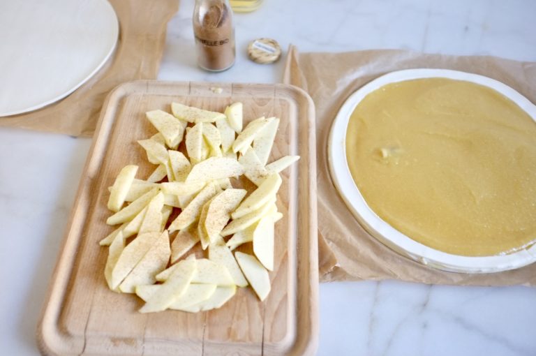 Galette des Rois sans gluten crème d'amande et pommes Clem Sans Gluten