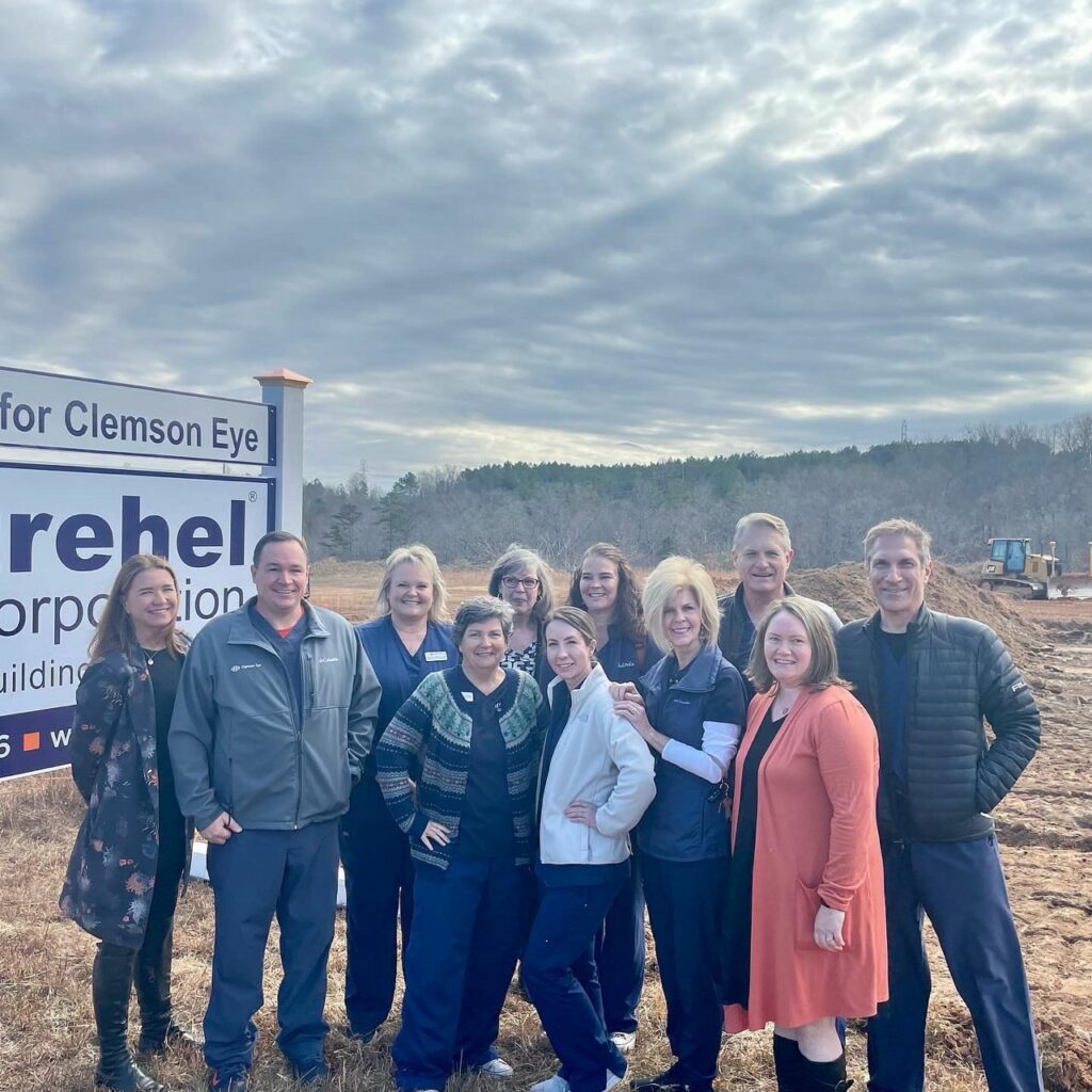 Groundbreaking for the New Clemson Eye Office Clemson Eye