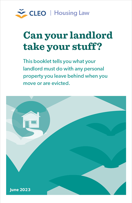 Can your landlord take your stuff? CLEO Legal Education