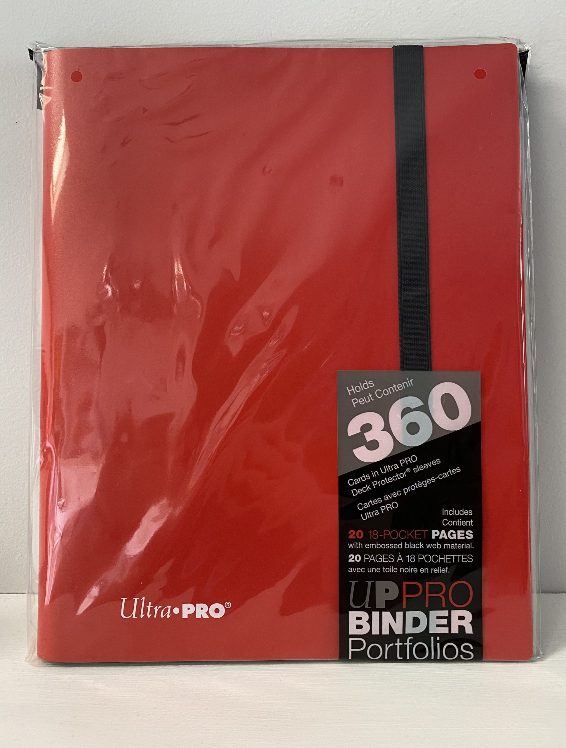 Ultra Pro 9 Pocket Binder (Red) Clerc's Trading Cards