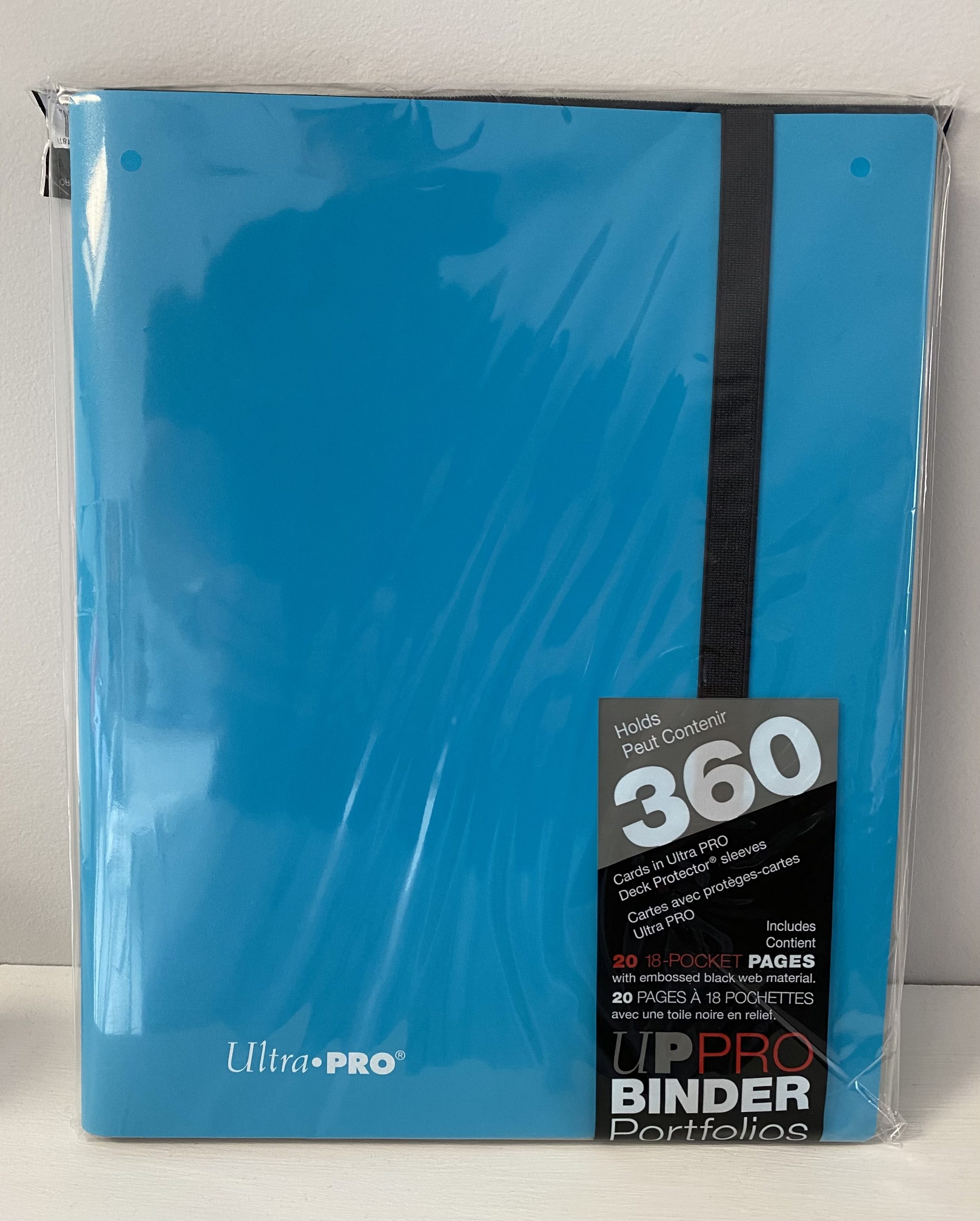 Ultra Pro 9 Pocket Binder (Light Blue) Clerc's Trading Cards