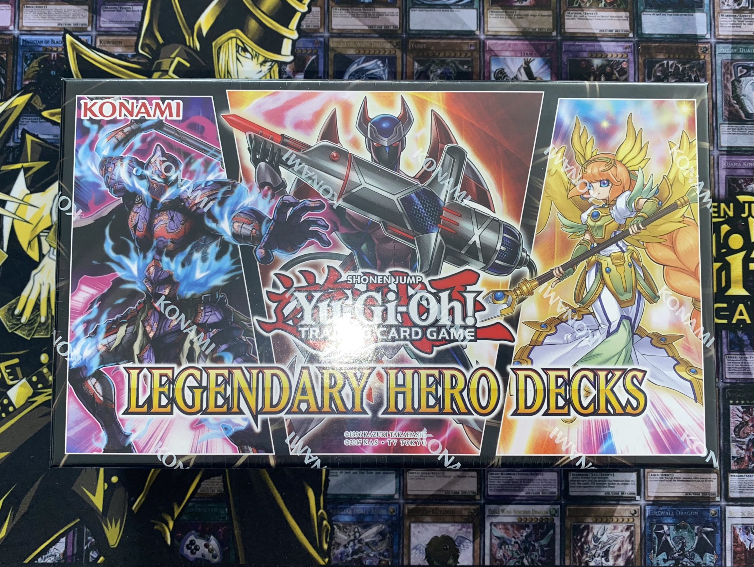 Yugioh Legendary Hero Decks Clerc's Trading Cards