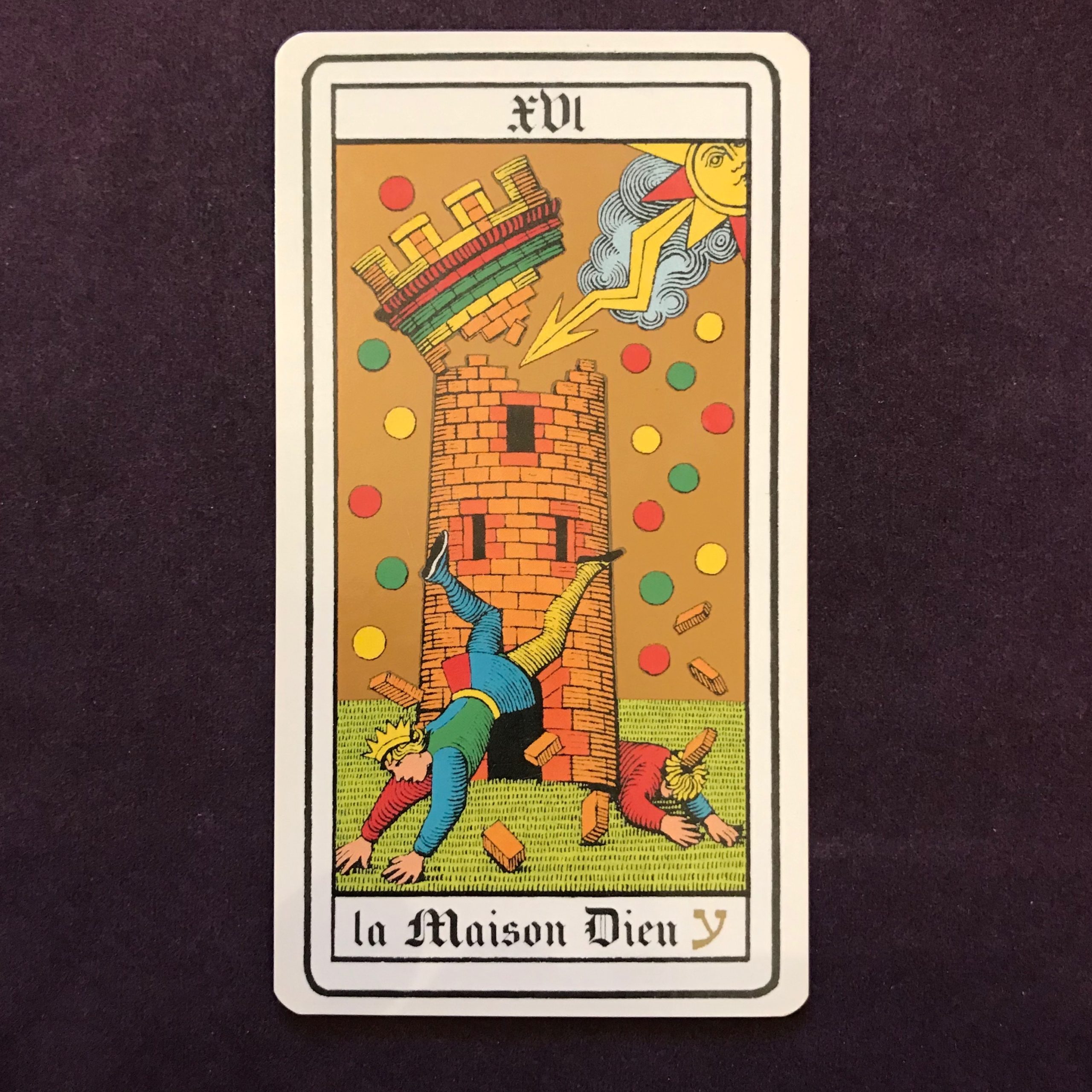 La Maison Dieu dans le Tarot Clevao Formations Intuition & Arts