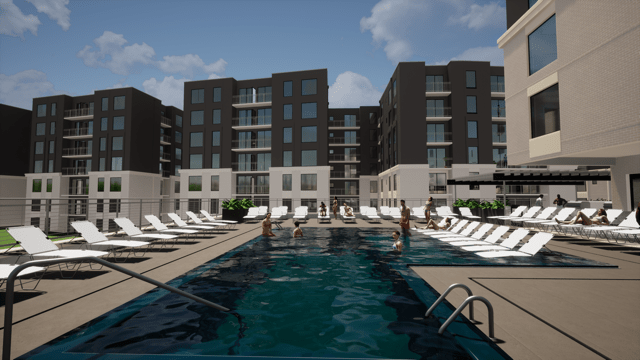 1701 East Boulevard Apartments Charlotte Cleveland Construction