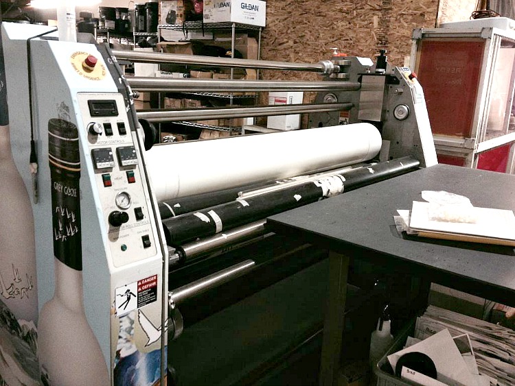 Used Orca ORCA III Wide Format Laminator, Industrial Printing Equipment