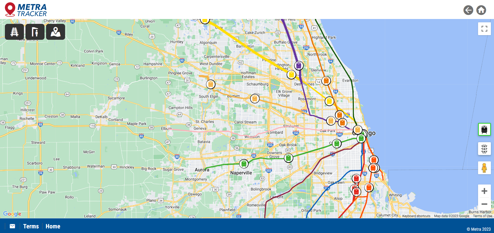 Metra Rolls Out New TrainTracking Site, Powered by Clever Devices
