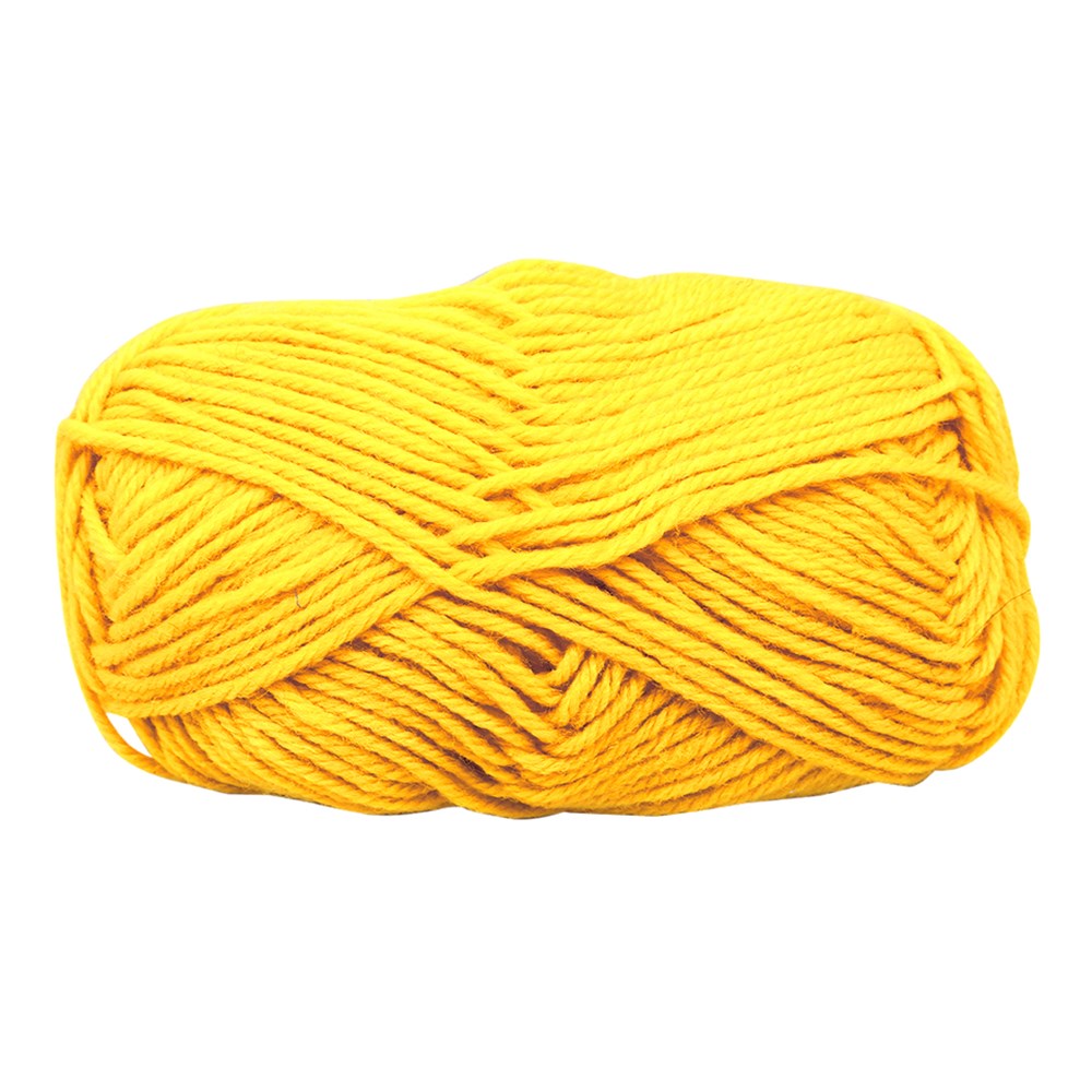 Soft Yarn Wool Gold 100g Sewing & Textiles CleverPatch Art