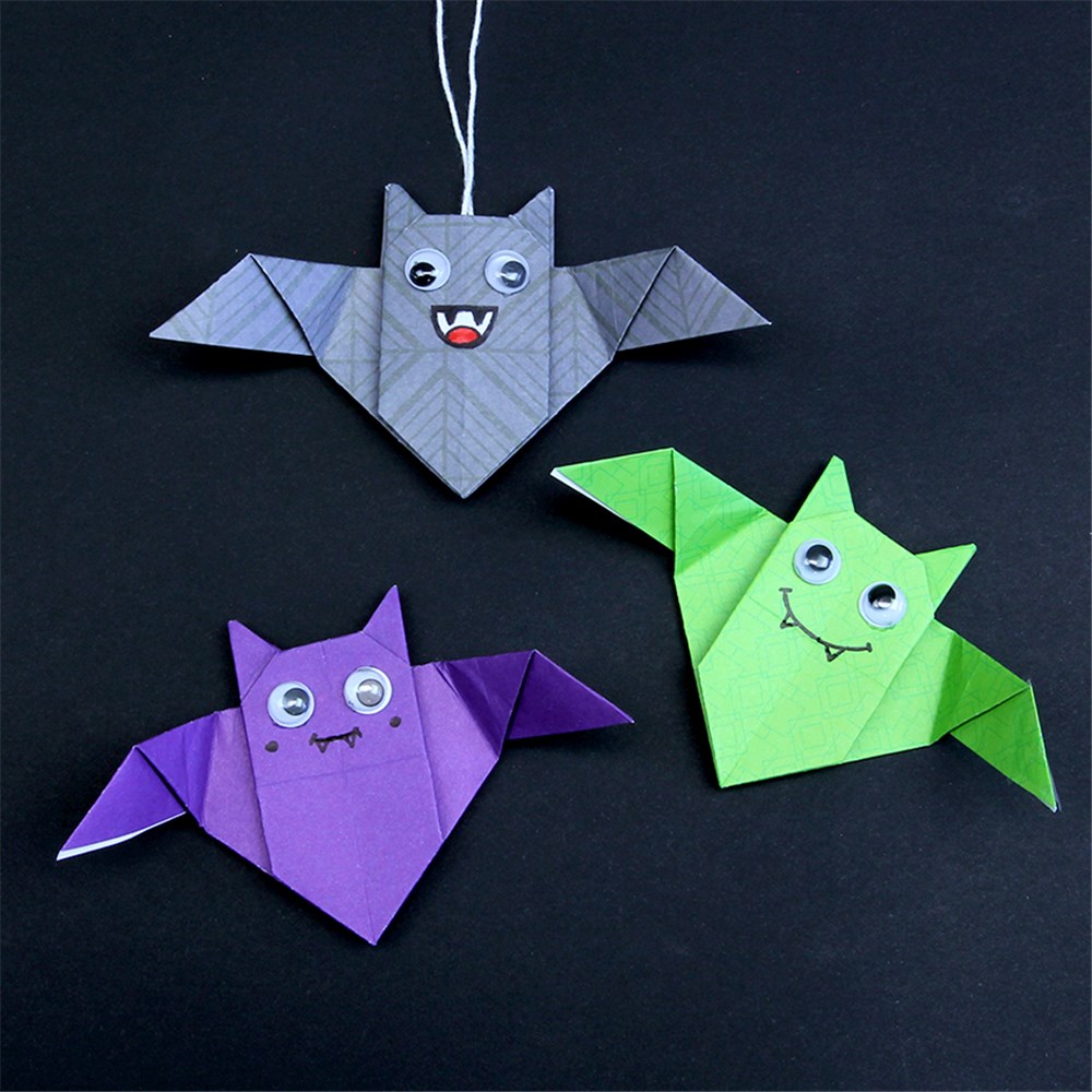CleverPatch Crafternoons Origami Halloween Bat Halloween