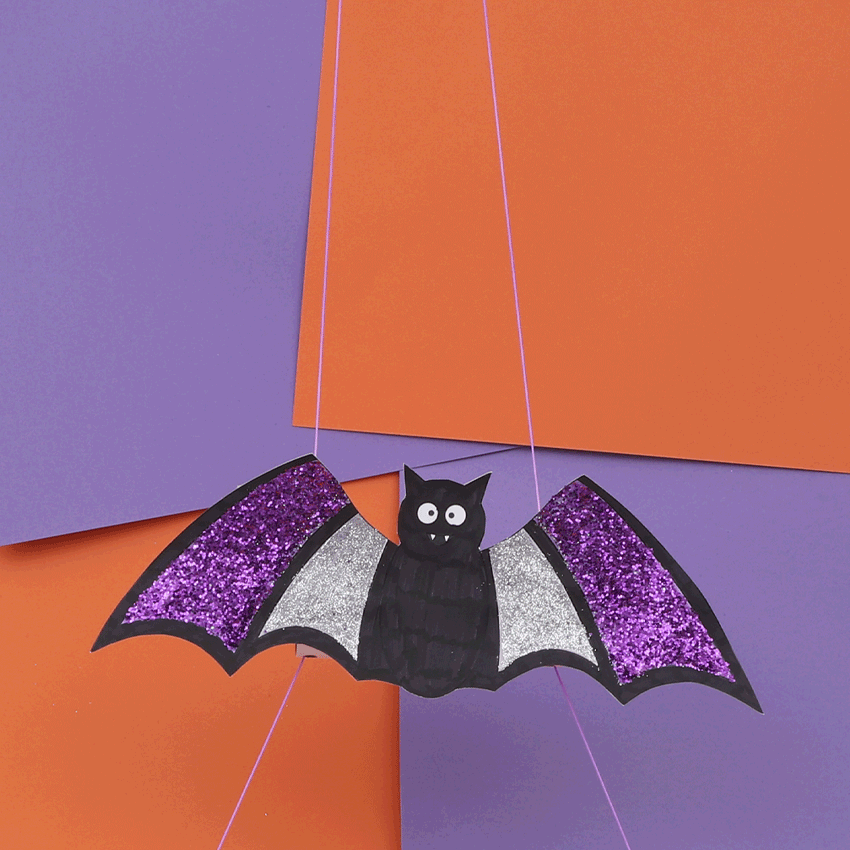 Climbing Ghost and Bat Halloween CleverPatch CleverPatch Art