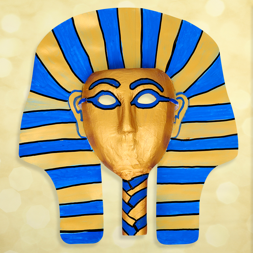 Egyptian Burial Mask Masks & Puppets CleverPatch CleverPatch