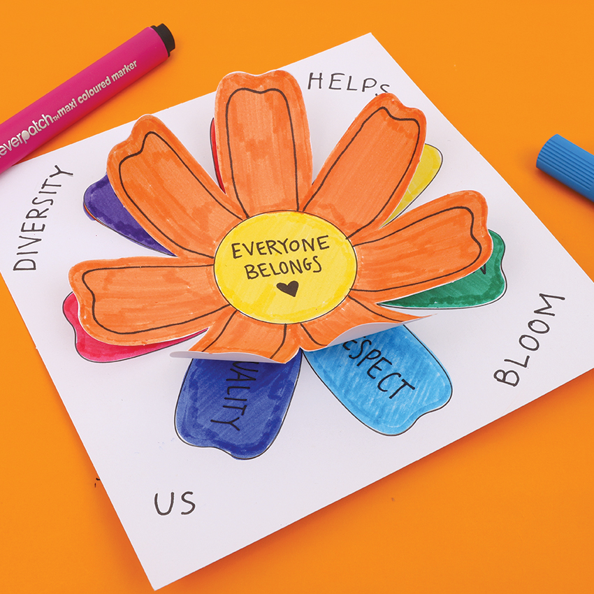 Harmony Week Flowers Paper & Card CleverPatch CleverPatch Art