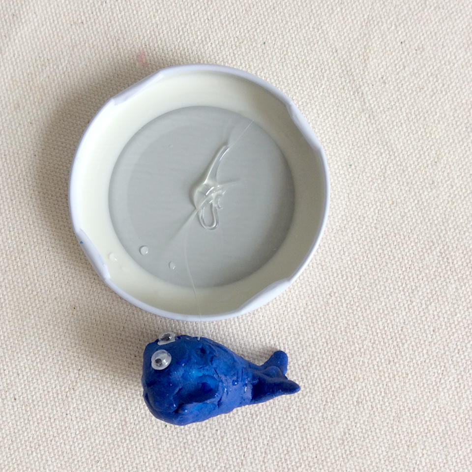 Fish Bowl Jar Plastic, Porcelain & Glass CleverPatch Art & Craft