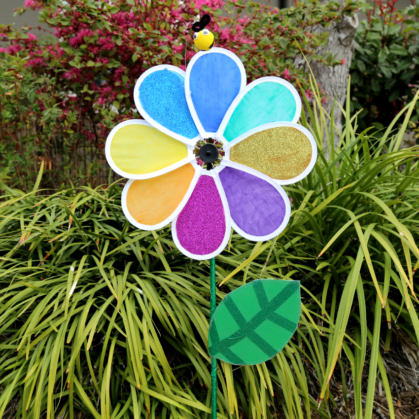 Fabric Wind Spinner Spring CleverPatch CleverPatch Art & Craft