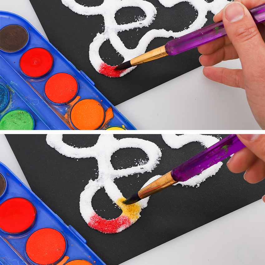 Salt Painting Artwork Paint & Print CleverPatch CleverPatch Art