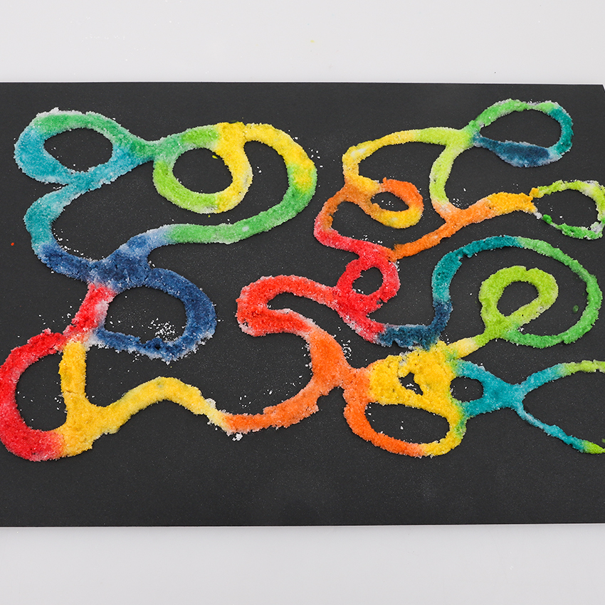 Salt Painting Artwork Paint & Print CleverPatch CleverPatch Art