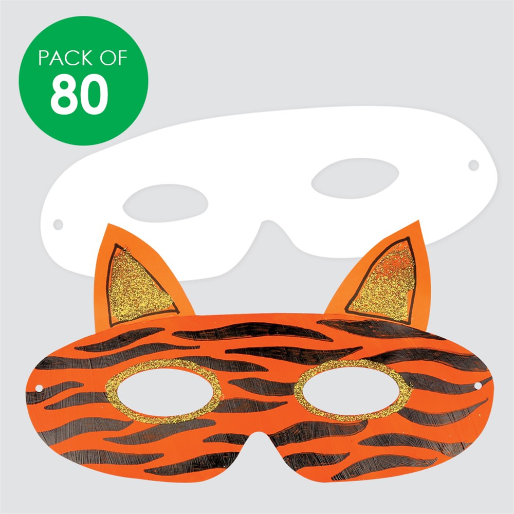 Eye Masks Pack of 80 Masks CleverPatch Art & Craft Supplies