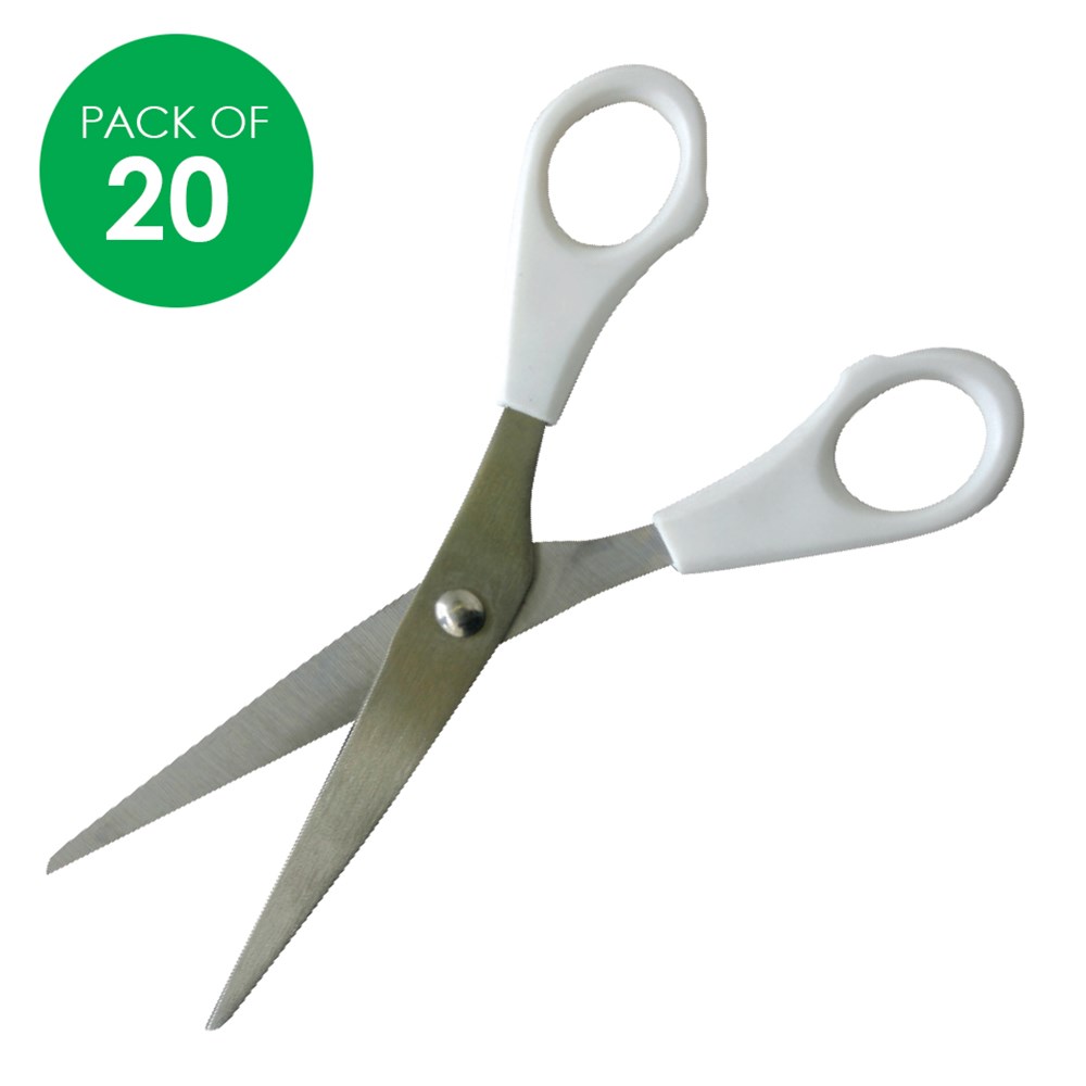 Student Scissors Pack of 20 Scissors & Knives CleverPatch Art