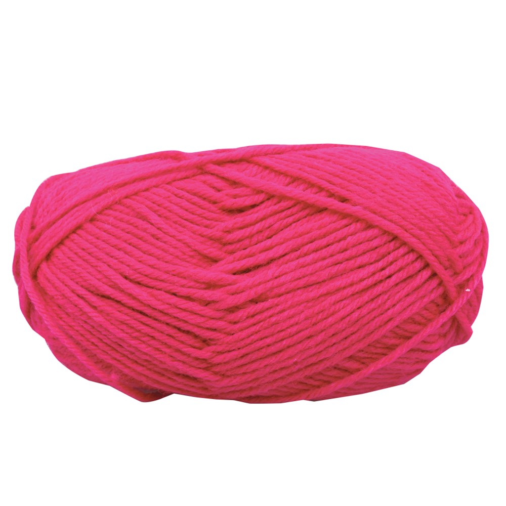 Soft Yarn Wool Pink 100g Sewing & Textiles CleverPatch Art