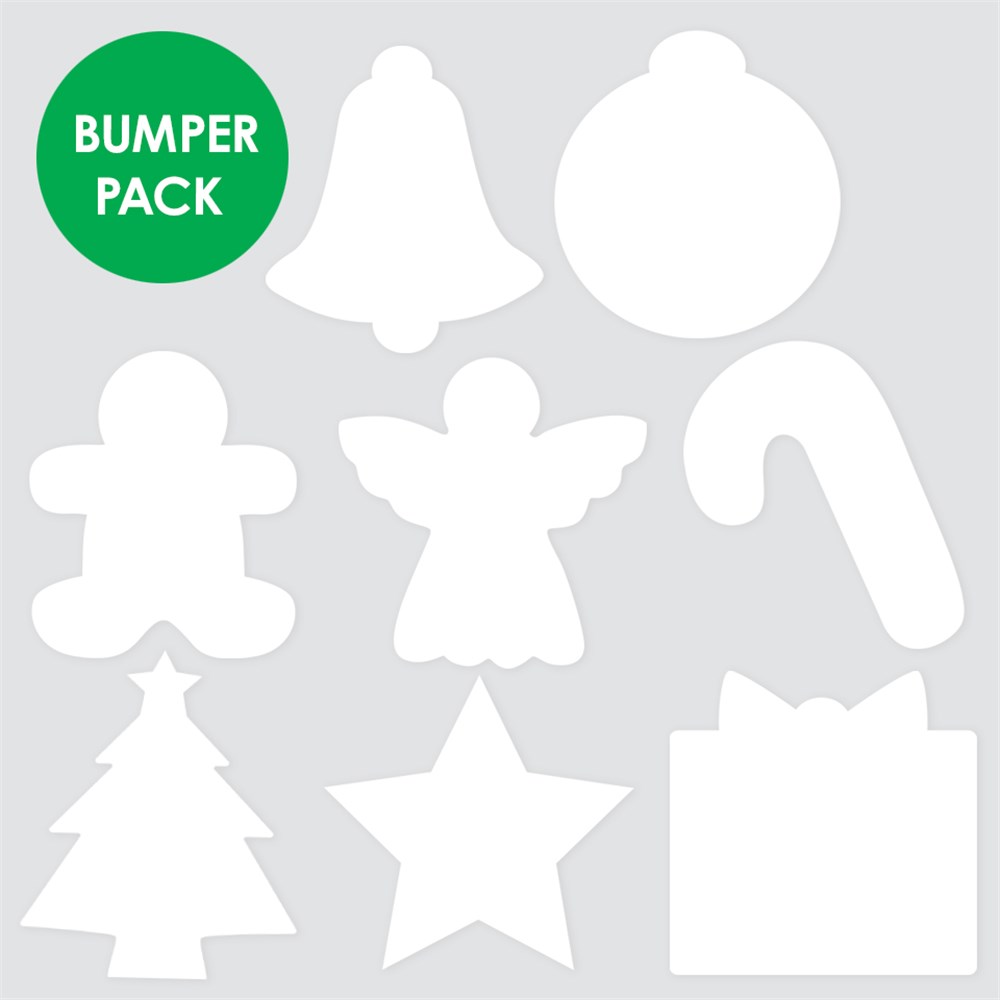 Cardboard Christmas Cutouts Bumper Pack Activity & Bumper Packs
