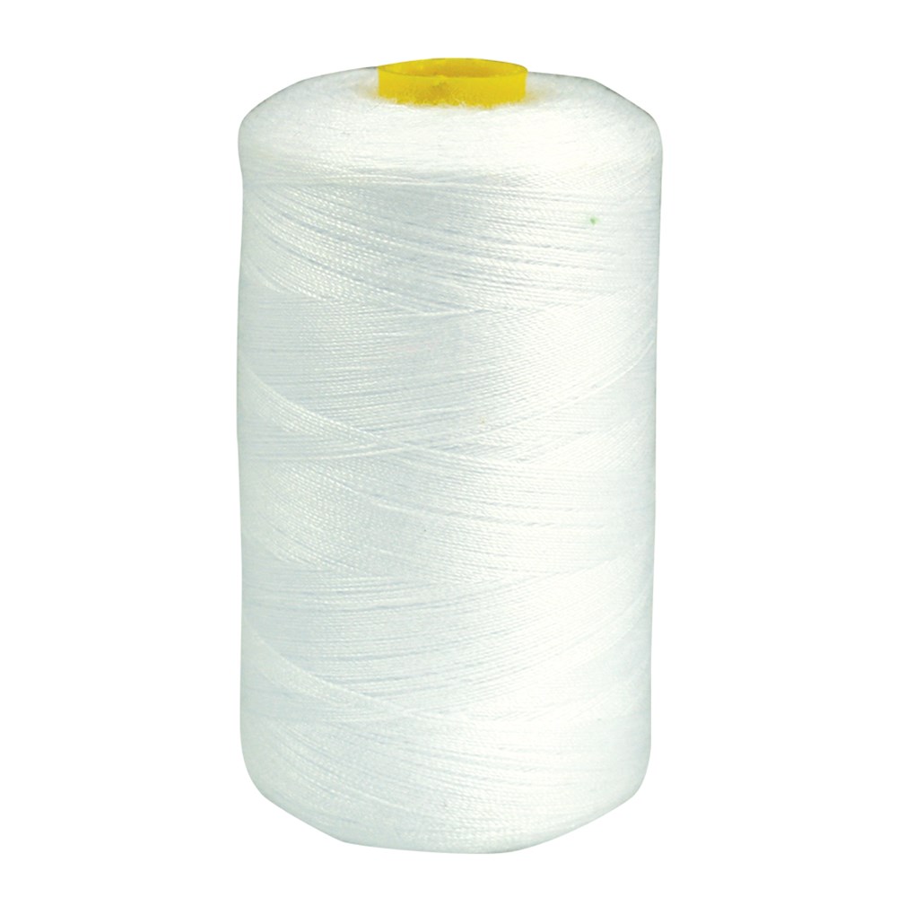 Sewing Thread White 1,000m Sewing & Textiles CleverPatch Art