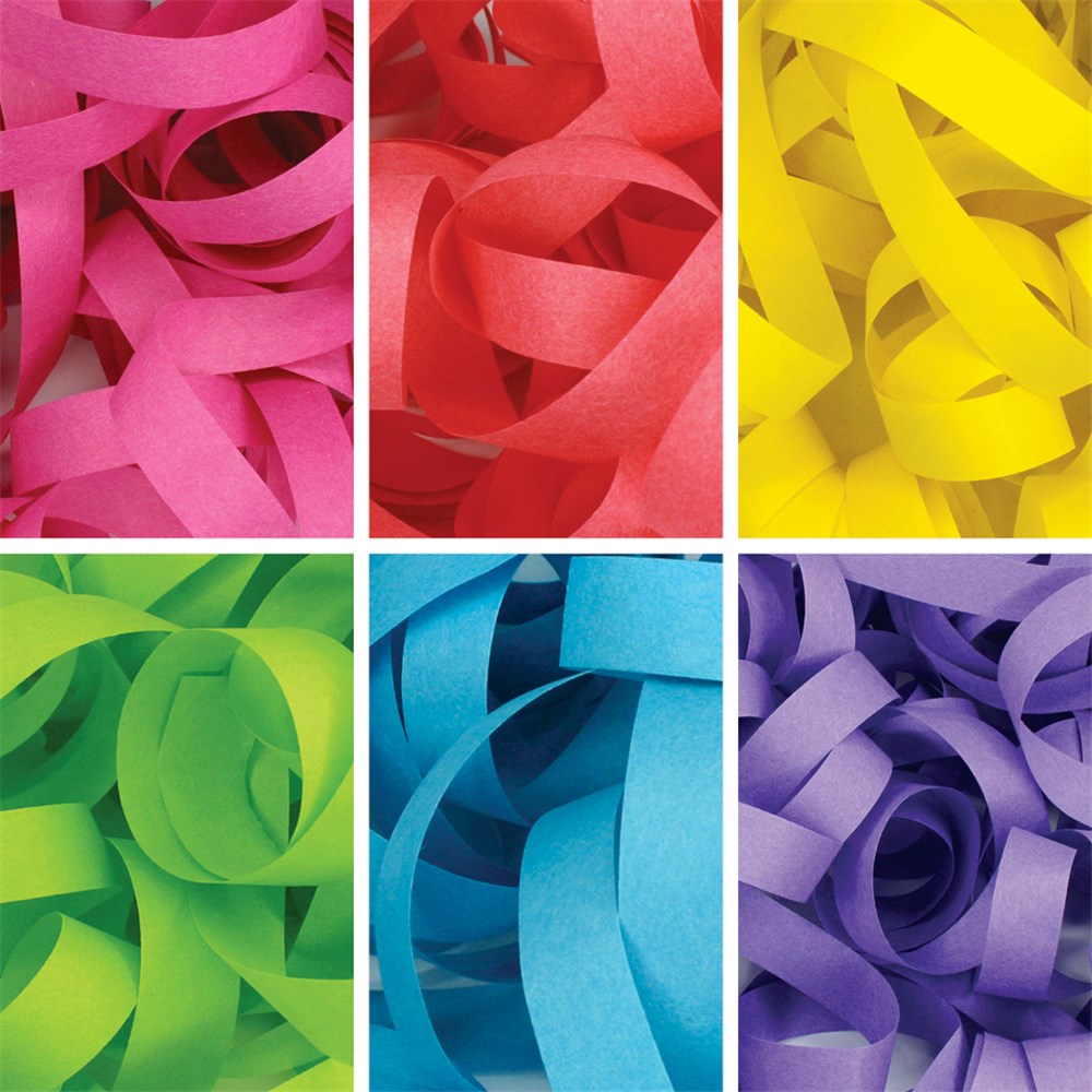 Paper Streamers Pack of 9 General Collage CleverPatch Art