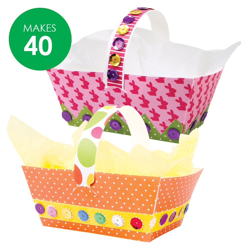 Cardboard Easter Baskets CleverPack Activity & Bumper Packs