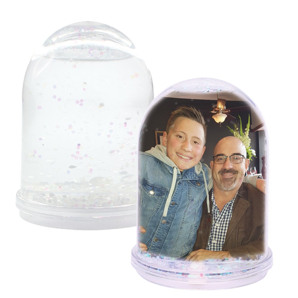 Snow Globe Each Porcelain, Glass & Plastic CleverPatch Art & Craft Supplies