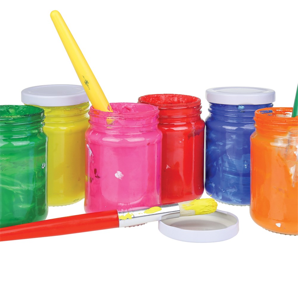 Glass Jar 250ml Porcelain, Glass & Plastic CleverPatch Art & Craft Supplies