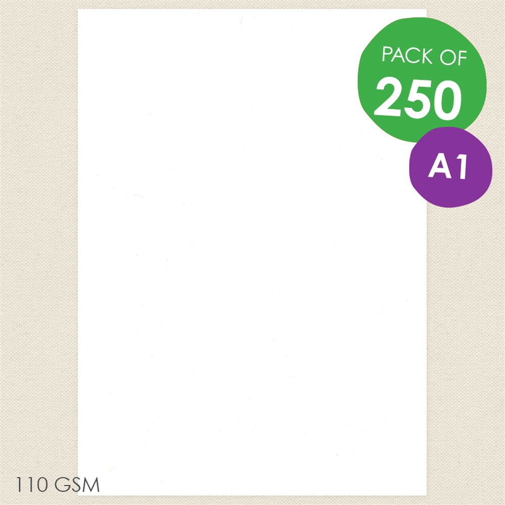 Drawing Cartridge Paper A1 Pack of 250 Easel, Art & Drawing