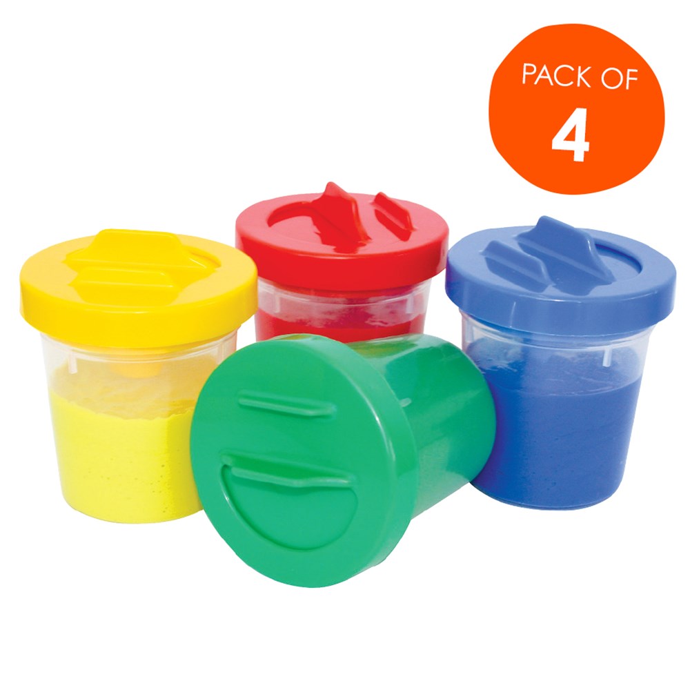 No Spill Paint Pot Pack of 4 Palettes, Pots & Trays CleverPatch