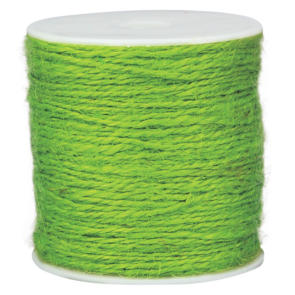 Jute Twine Green 100 Metres Sewing & Textiles CleverPatch Art & Craft Supplies